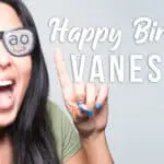 Happy Birthday, Vanessa!